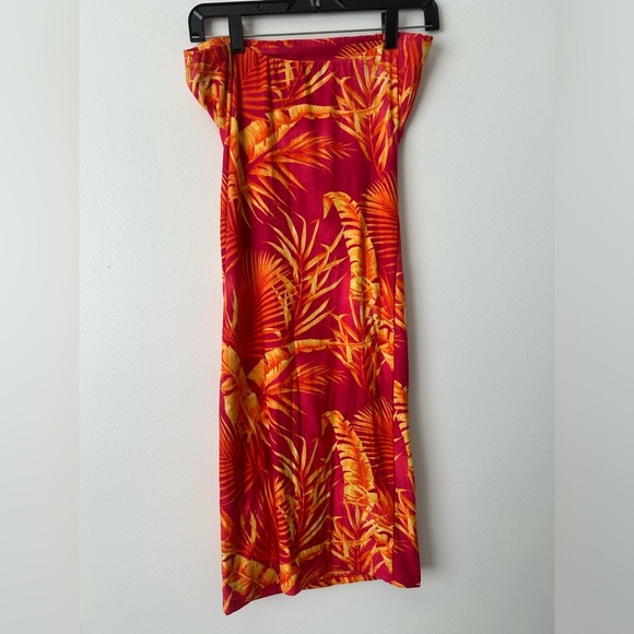 Forever 21 floral dress size Large - Picture 4 of 4